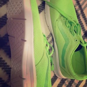 Lime green vans